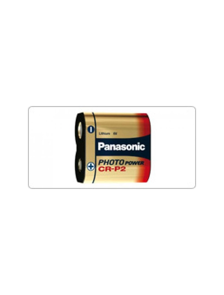 PANASONIC CR P2 (223 6V)