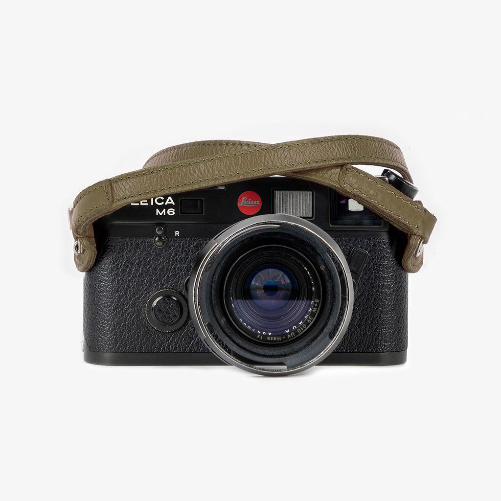 BRONKEY ROMA #103 - OLIVE GREEN CAMERA STRAP 95 CM