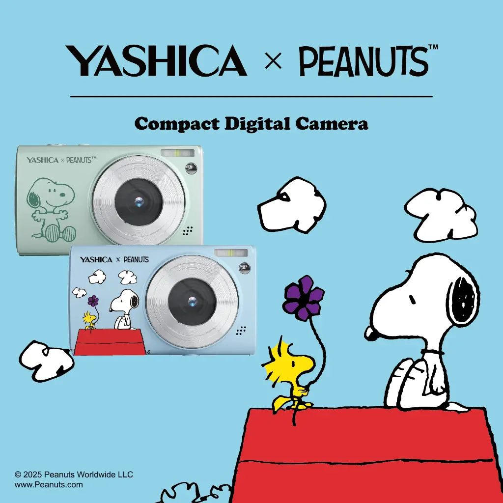 YASHICA MINI CAMERA DIGITAL PEANUTS KIT 6 PZ 