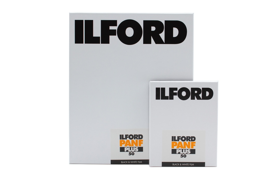 ILFORD PAN F 50 5X7" 25 FG 