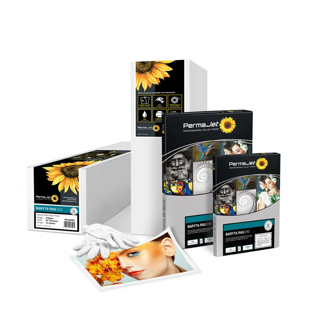 PERMAJET BARYTA RAG - 310GSM 36" X 15MTR