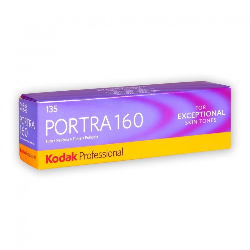 KODAK PELLICOLA PORTRA 160 135-36 POSE/5 PEZZI