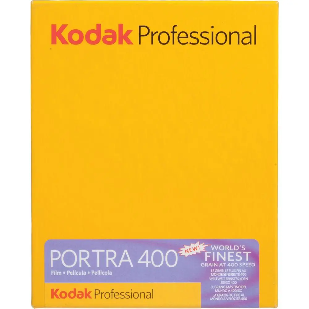 KODAK PELLICOLA PORTRA 400 4X5/10 FOGLI