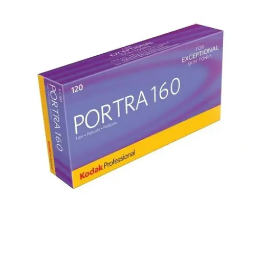 [1808674] KODAK PELLICOLA PORTRA 160 120/5 PEZZI