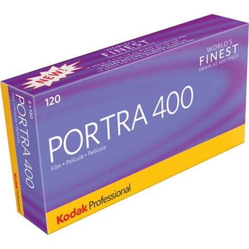 [8331506] KODAK PELLICOLA PORTRA 400 120/5 PEZZI