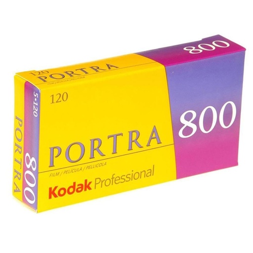 [8127946] KODAK PELLICOLA PORTRA 800 120/5 PEZZI