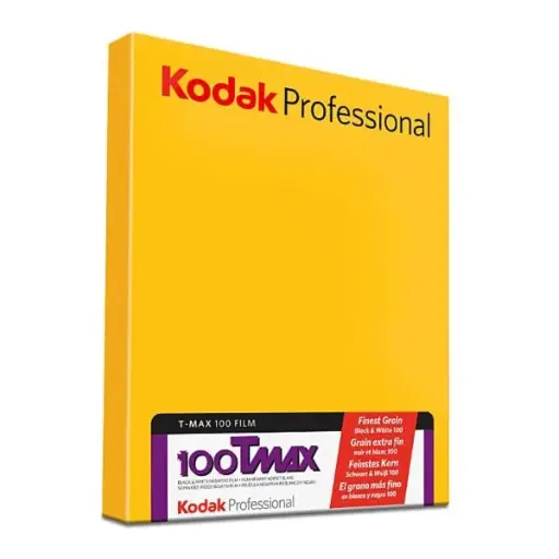 [1006873] KODAK PELLICOLA T-MAX 100 4X5/10 FOGLI