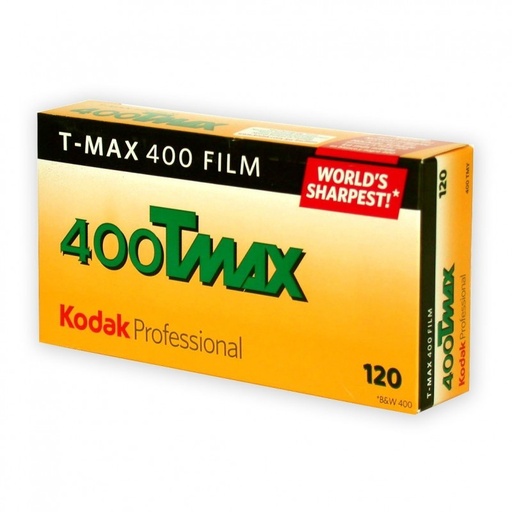 [8568214] KODAK PELLICOLA T-MAX 400 120/5 PEZZI