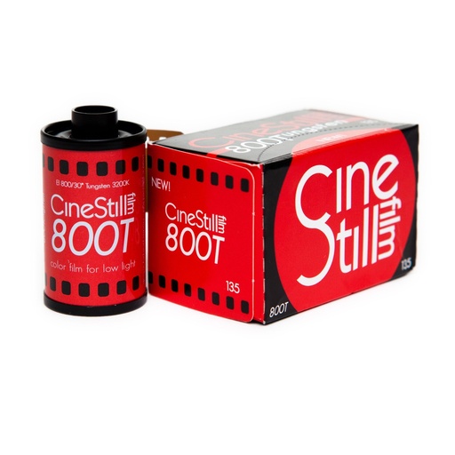 [44225] CINESTILL 800 ISO TUNGSTEN COLOR NEGATIVE FILM 135-36