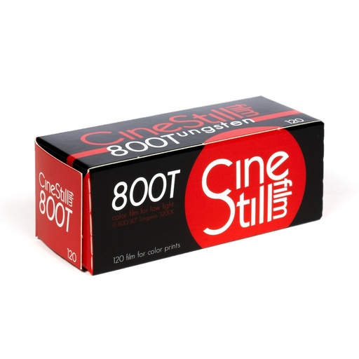 [61165] CINESTILL 800 ISO TUNGSTEN COLOR NEGATIVE FILM 120