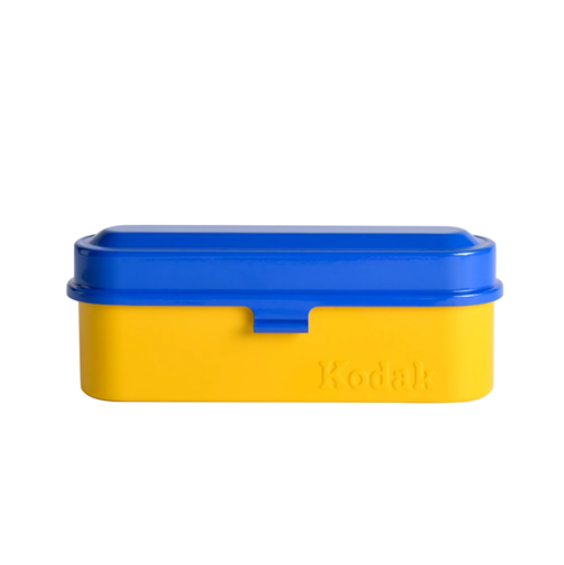 [RK0002] KODAK FILM CASE 135 MM BLU GIALLO