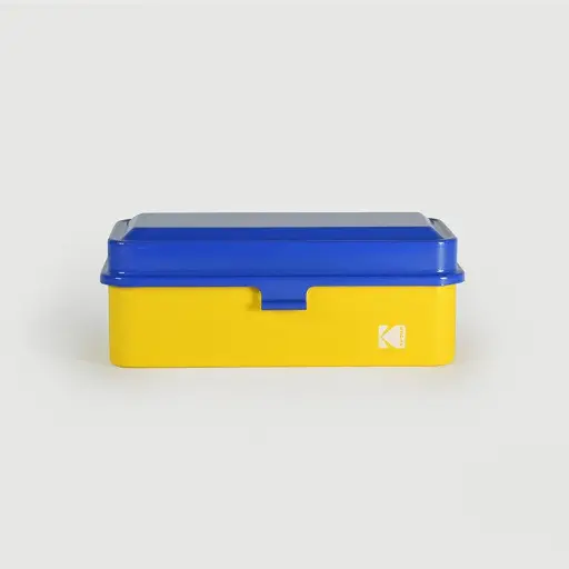 [RK0008] KODAK FILM CASE 135/120 BLU E GIALLO