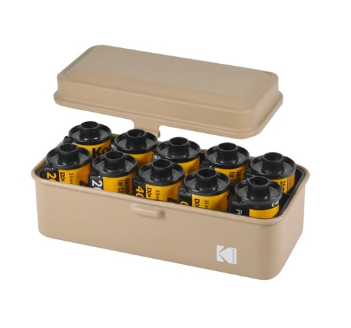[RK0012] KODAK FILM CASE 135/120 BEIGE