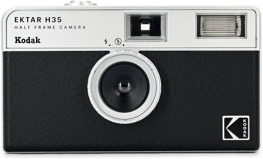 [RK0101] KODAK EKTAR H35 HALF FRAME CAMERA BLACK