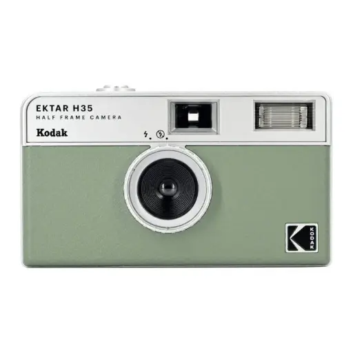 [RK0103] KODAK EKTAR H35 HALF FRAME CAMERA SAGE