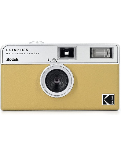 [RK0104] KODAK EKTAR H35 HALF FRAME CAMERA SAND