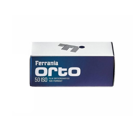 [FF13O50120] FERRANIA ORTO 50 BLACK AND WHITE FILM 120