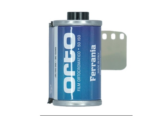 [FF13O5036] FERRANIA ORTO 50 BLACK AND WHITE FILM 135/36