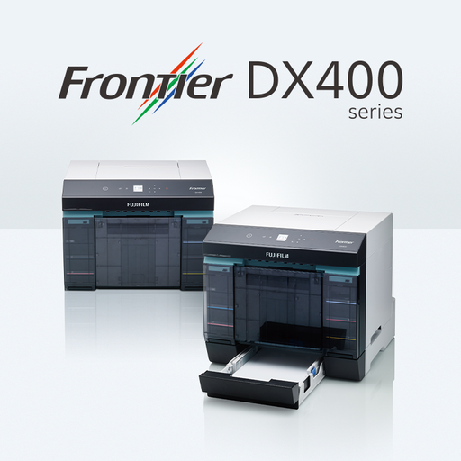 [16820880] FUJI FRONTIER STAMPANTE DX 400 PROFESSIONALE INKJET CON TANICA E SPLINDE UNIT