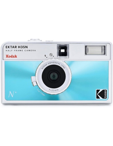 [RK0304] KODAK MACCHINA FOTOGRAFICA EKTAR H35N HALF FRAME BLU SMALTATA 