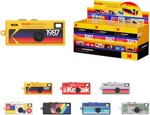 [RK0602] KODAK CHARMERA KAYCHAIN DIGITAL CAMERA BLIND BOX 6 PZ