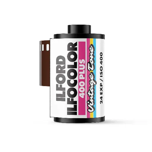 [IA8008000011] ILFORD ILFOCOLOR PELLICOLA 400 PLUS VINTAGE TONE 135-36 POSE  