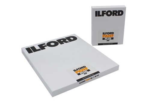 [1182351] ILFORD PAN F 50 8X10" 25 FG 
