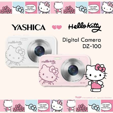 [0091542] YASHICA MINI CAMERA DIGITAL HELLO KITTY KIT 6 PZ