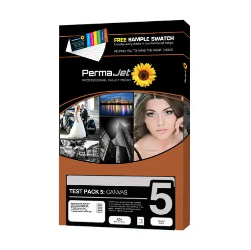 [APJ20032] PERMAJET CANVAS - TEST PACK 5 - NEW 2022 A3+ 12