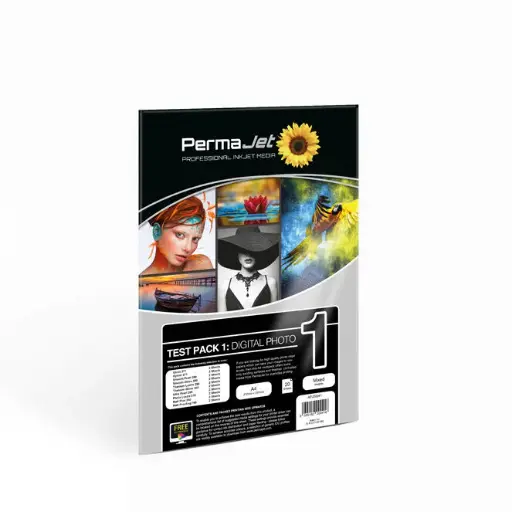 [APJ20041] PERMAJET DIGITAL PHOTO - TEST PACK 1 - NEW 2022 A4 20