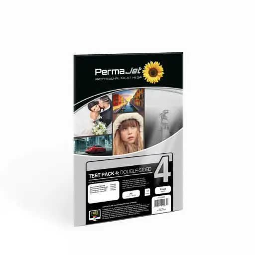 [APJ20060] PERMAJET DOUBLE SIDED - TEST PACK 4 - NEW 2022 A4 12