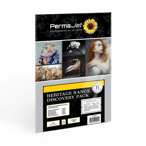 [APJ20090] PERMAJET HERITAGE - DISCOVERY TEST PACK - NEW 2023 A4 10