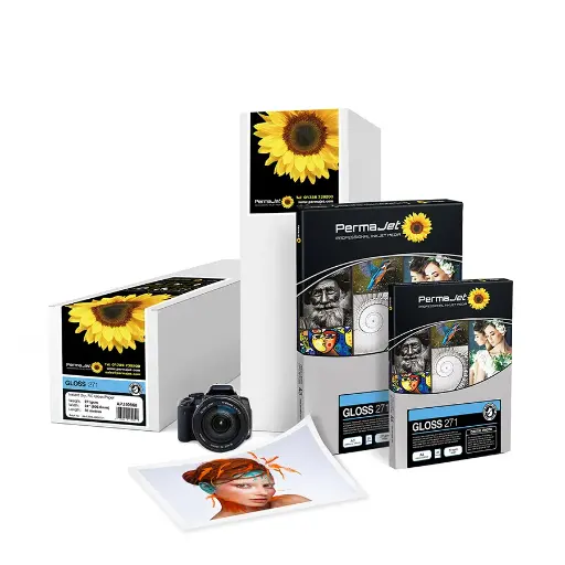 [APJ50802] PERMAJET 271 GLOSS - 271GSM 6" X 4" 100