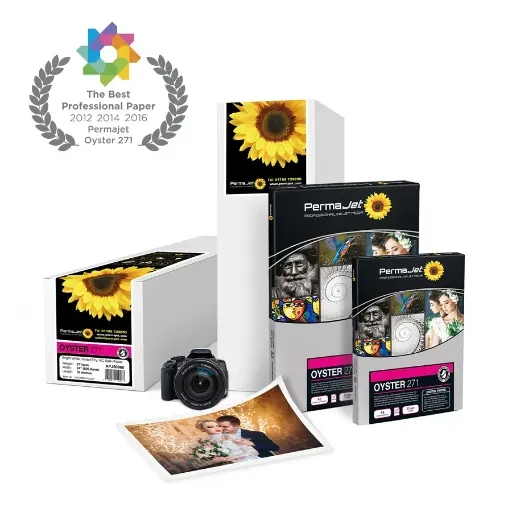 [APJ50978] PERMAJET 271 OYSTER - 271GSM 36" ROLL 30MTR