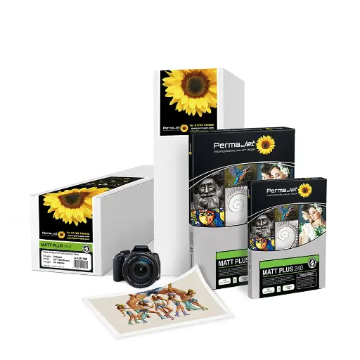 [APJ51104] PERMAJET MATT PLUS - 240GSM - (10X100) 6" X 4" 1000